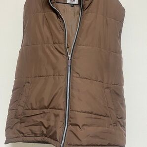 APEX WING 中綿ベスト ブラウン LL