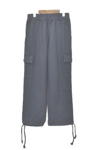 WJKW (ダブルジェーケーダブル) Loose Cargo Pants ルーズカーゴパンツ ミリタリー BLACK 36 WAORKワーク スラックス トラウザー6ポケット