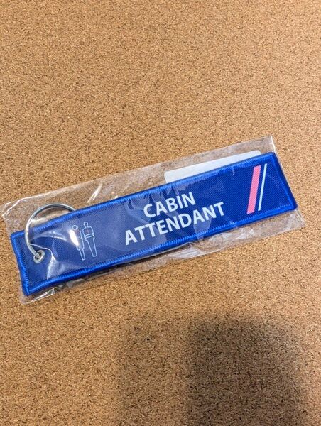 【オマケ/JALポーチ付】ANA Cabin Attendant タグ