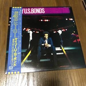 ゲイリーU・S・ボンドwithブルース・スプリングスティーン 伝説のヒーロー 国内盤帯付きレコード