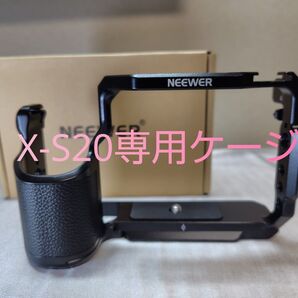 新品同様 NEEWERフジフィルムX-S20専用カメラケージ