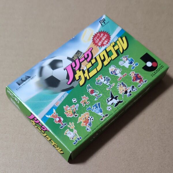 箱&ソフトのみ 説明書欠品 Jリーグウィニングゴール ファミコン レトロゲーム サッカー