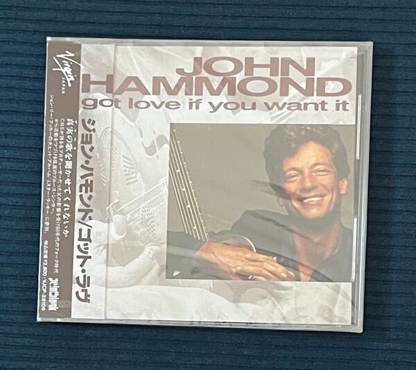 【新品未開封】JOHN HAMMOND - ゴット・ラブ got love if you want it ジョン・ハモンド CD