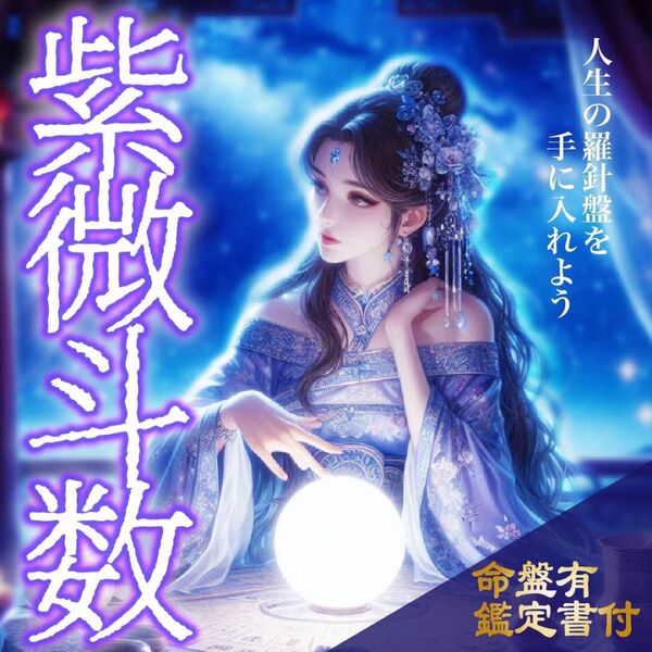 【総合鑑定書付き★即購入可】星が導くあなたの人生設計ー紫微斗数で運命を読み解こう