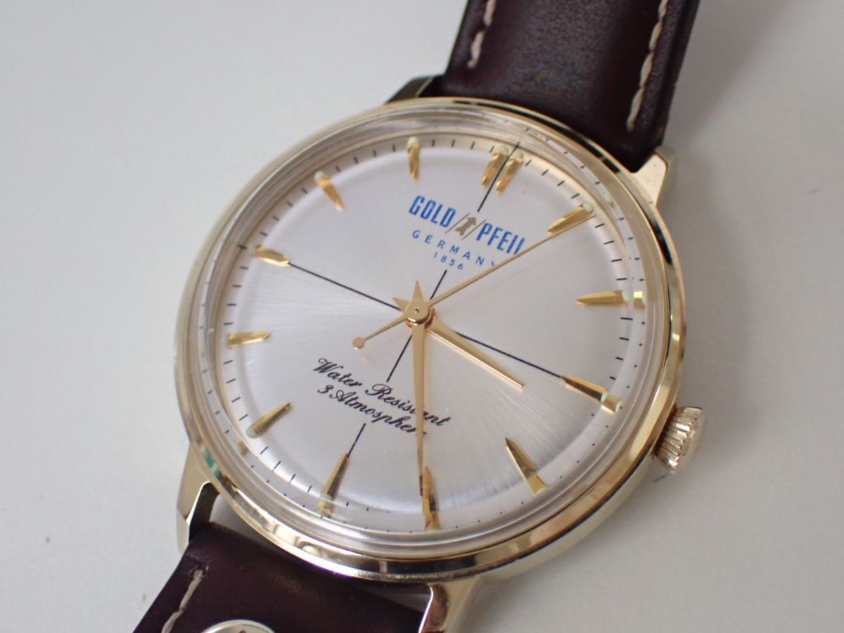 Yahoo!オークション -「gold pfeil」(アナログ(クォーツ式 Yahoo!オークション -「gold pfeil」(アナログ(クォーツ式
