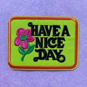 NICE ワッペン アイロンワッペン 刺繍ワッペン 洋服