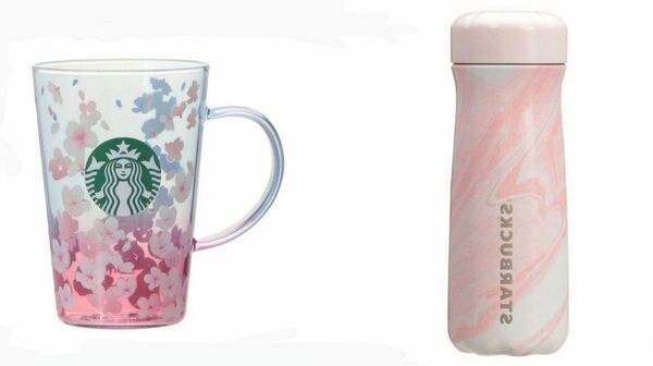 スターバックス SAKURA2025 ステンレスボトル 耐熱グラス おまとめセット チケットなし