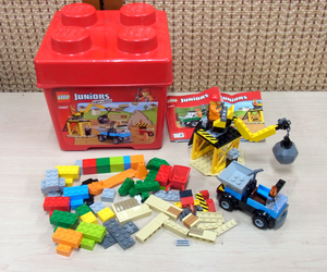 LEGO/レゴ Juniors EASY TO BUILD ダンプとクレーンセット 10667 