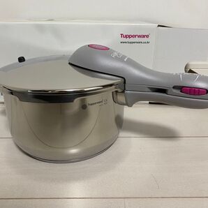 【新品未使用】タッパーウェア レインボークッカー圧力鍋 4.5
