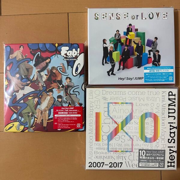 Hey!Say!JUMP i/o sense or love fab! 初回限定