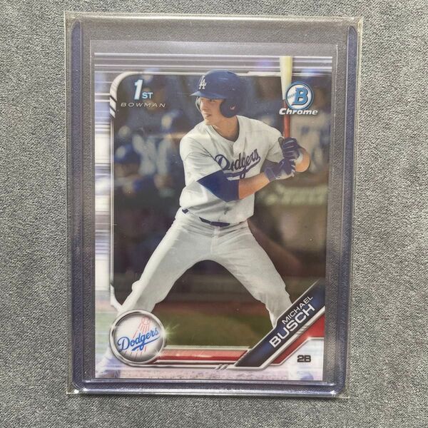 MICHAEL BUSCH 1st Bowman Chrome topps マイケル ブッシュ CUBS カブス Topps