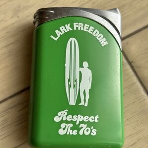 LARK FREEDOM 緑色ライター Respect The 70's