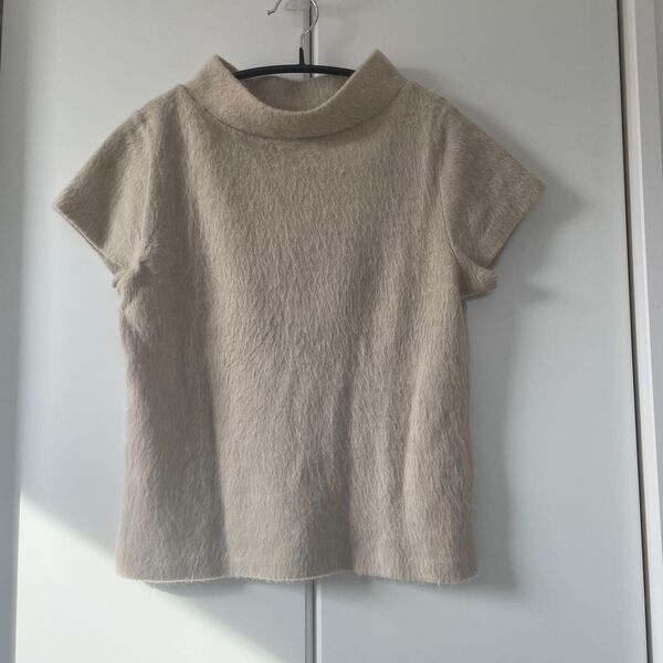 シャギーニットTシャツ