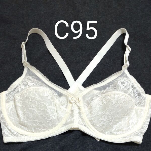 シャンデール ブラジャー 補正下着 オフホワイト C95