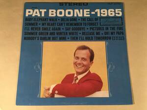 LP(米盤)●パット・ブーン PAT BOONE-1965●良好品！