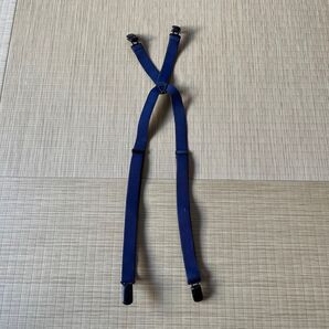 ネイビー Y字型サスペンダー こども用