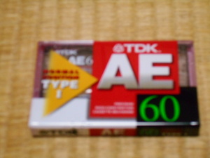 新品　TDK　AE－６０　テープ日本製　組み立てタイ