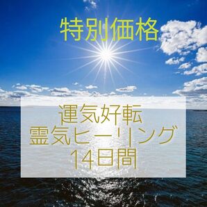 運気好転 心身健康 霊気ヒーリング 14日間 受け取り無制限 癒し波動 浄化 開運 ストレス レイキ ヒーリング リラクゼーション