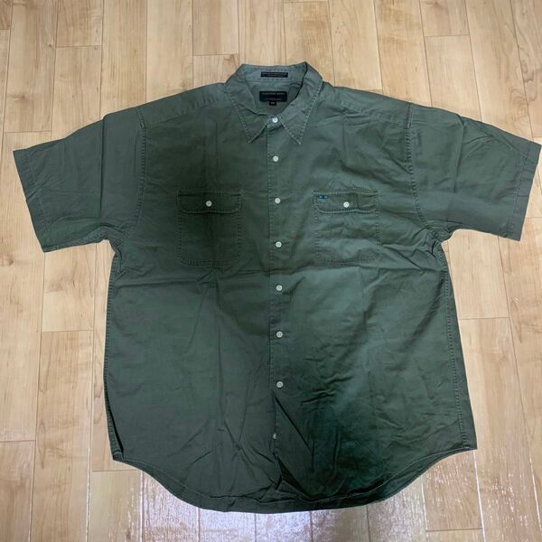 ALEXANDER JULIAN 半袖シャツ XXL オリーブグリーン