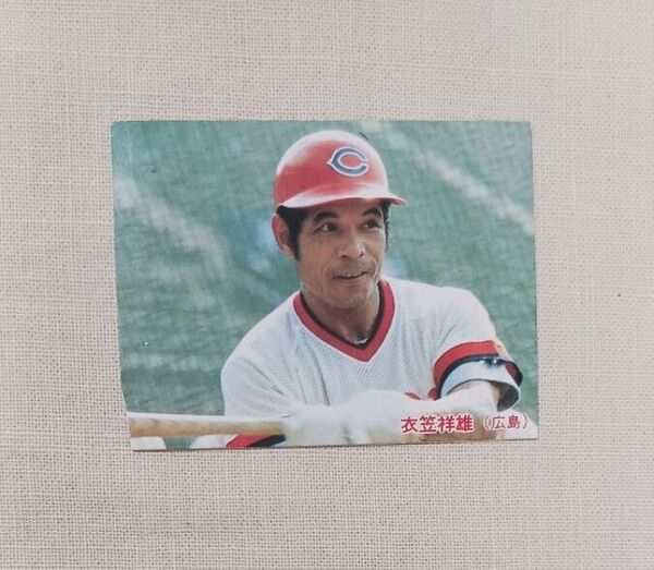 訳あり カルビー プロ野球カード 1985 No.108 衣笠祥雄 #3 カープ プロ野球チップス 85 レアブロック