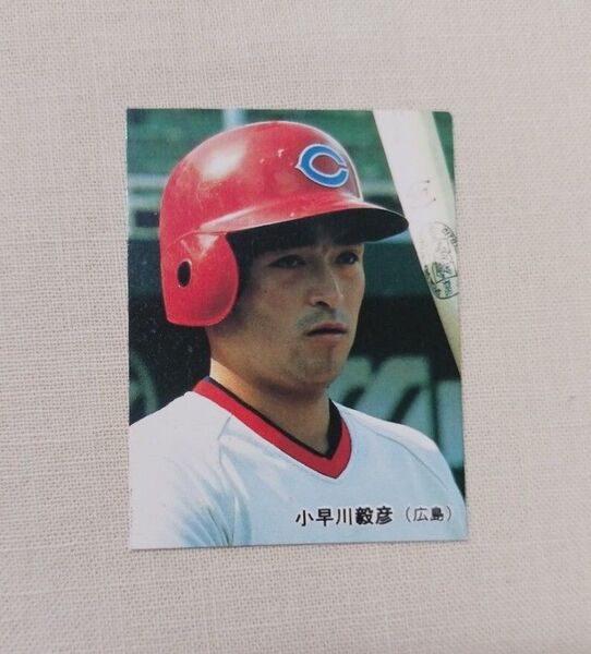 カルビー プロ野球カード 1985 No.117 小早川毅彦 #6 カープ プロ野球チップス 85 レアブロック