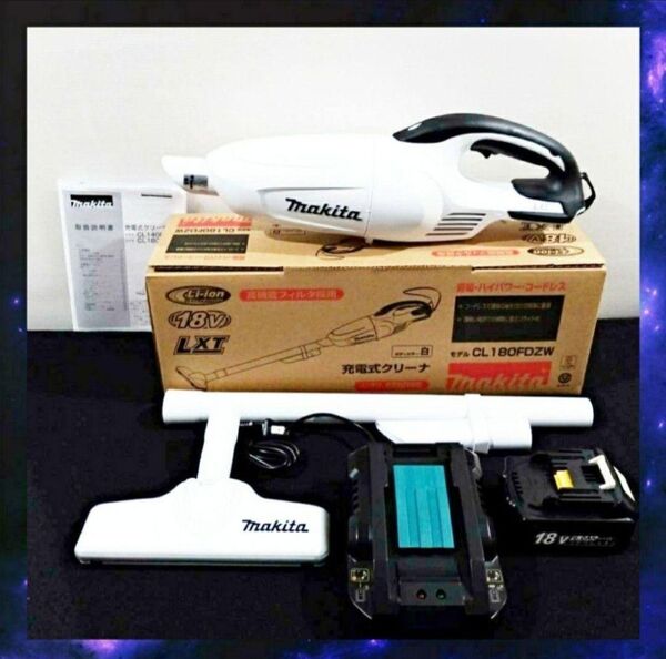 新品◇未使用★掃除機 ◇マキタ 18V◇充電式クリーナー充電器セット