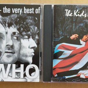 The Who 2CD「マイ・ジェネレイション ザ・ヴェリー・ベスト・オブ・ザ・フー」「キッズ・アー・オールライト」
