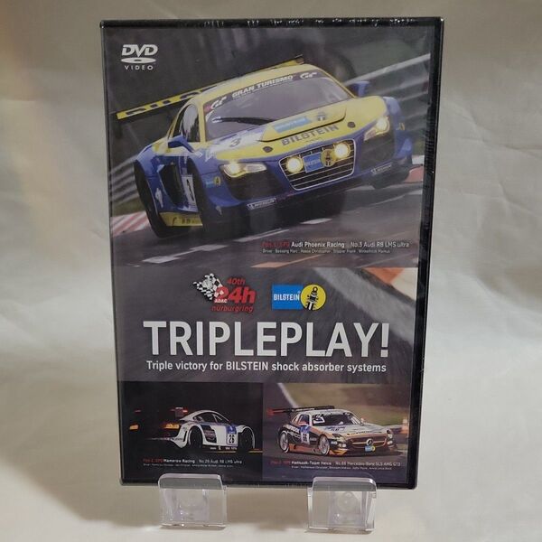新品 未開封 DVD BILSTEIN TRIPLEPLAY 非売品 Audi R8 LMS ultra ビルシュタイン