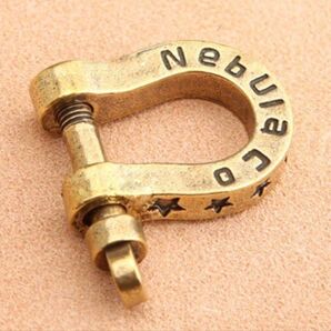 ヴィンテージ スターシャックル キーリング key ring スター 星