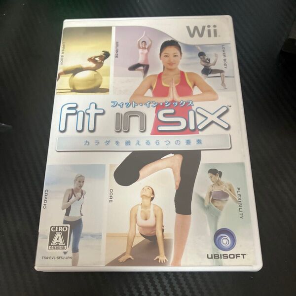 A【Wii】 フィット・イン・シックス カラダを鍛える6つの要素