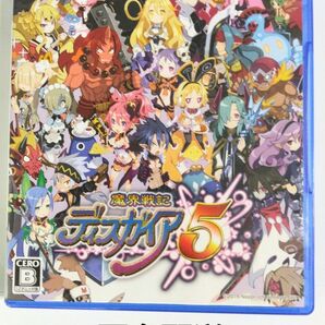 PS4ソフト 魔界戦記 ディスガイア5 動作確認済み 匿名配送
