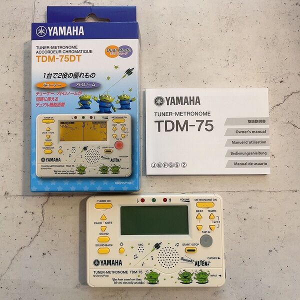 【美品】 ヤマハ YAMAHA TDM-75 メトロノーム ディズニー トイストーリー