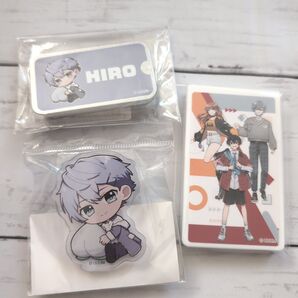 カラフルピーチ ヒロ ぎゅぎゅっと ミニブリキケース アクリルクリップ ラブレッツ ケース