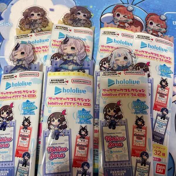 ホロライブ ブックマークコレクション まとめ がうるぐら 小鳥遊キアラ×2 パヴォリアレイネ×2 アーニャメルフィッサ×2