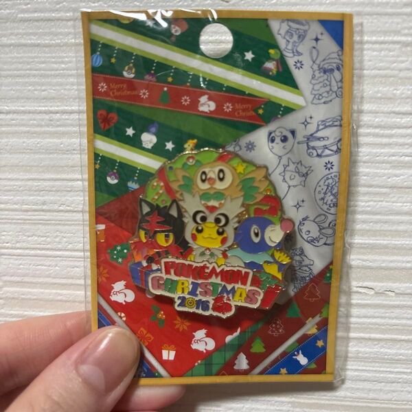 ポケモンセンター ロゴピンズ クリスマス2016