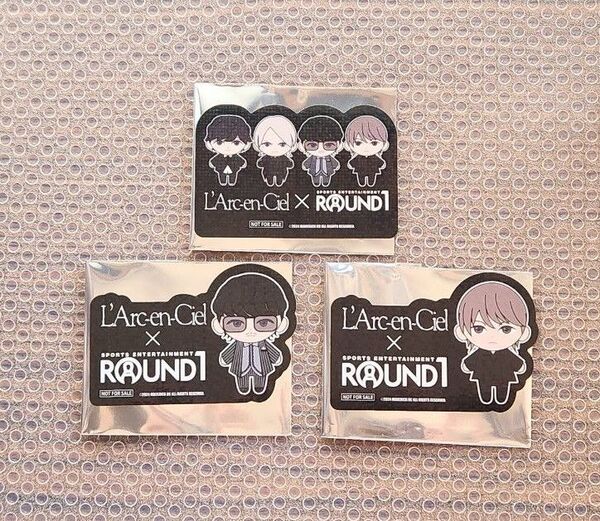 L'Arc~en~Ciel(ラルクアンシエル) ラウンドワンノベルティステッカー