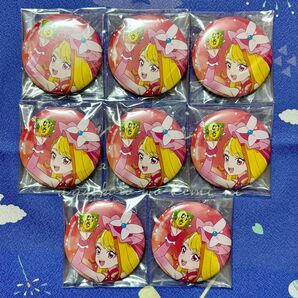 プリキュア バタフライ 日清コラボ 缶バッジ 8点