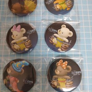 D23 expo Japan 2015☆ユニベア商品 缶バッジ 缶バッチ