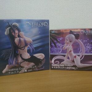 オーバーロード Desktop Cuteフィギュア “アルベド” “シャルティア” 〜水着 var.〜 2個セット販売 新品未開封