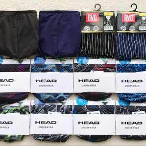 本日迄!BROS&B.V.D&HEAD ビキニ ブリーフ Lサイズ シンプル&ストライプ&デザイン 12枚セット