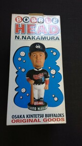 BOBBLE HEAD　中村紀洋　梨田昌孝　ジェレミー・パウエル　大阪近鉄バファローズ　首振り人形　