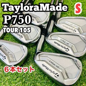 名器 テーラーメイド P750 アイアンセット モーダス ツアー 105 S TaylorMade アイアン P・750
