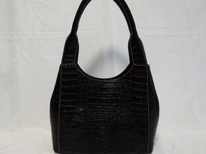  new goods settlement of accounts special price! top class kai man (.. leather ) handbag 1988 mat black 