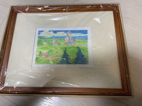 魔女の宅急便 スタジオジブリ 複製原画 リトグラフ アートフレーム