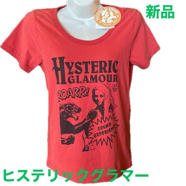 定価:¥11.800+税 ヒステリックグラマー 新品:未使用 半袖 Tシャツ ロックテイストデザイン