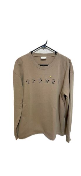 スヌーピー 長袖Tシャツ