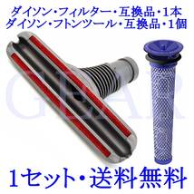 ◆激安◆日本全国送料無料◆新品未使用◆ダイソン・Dyson・フィルター１本・ダイソン・フトンツール１個・互換品の２点セット◆_画像1