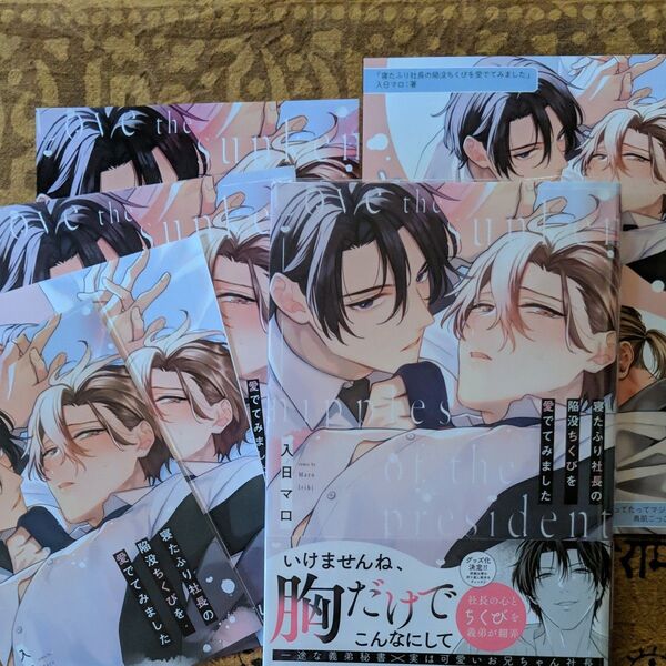 寝たふり社長の陥没ちくびを愛でてみました/入日マロ フェア小冊子 他 特典多数
