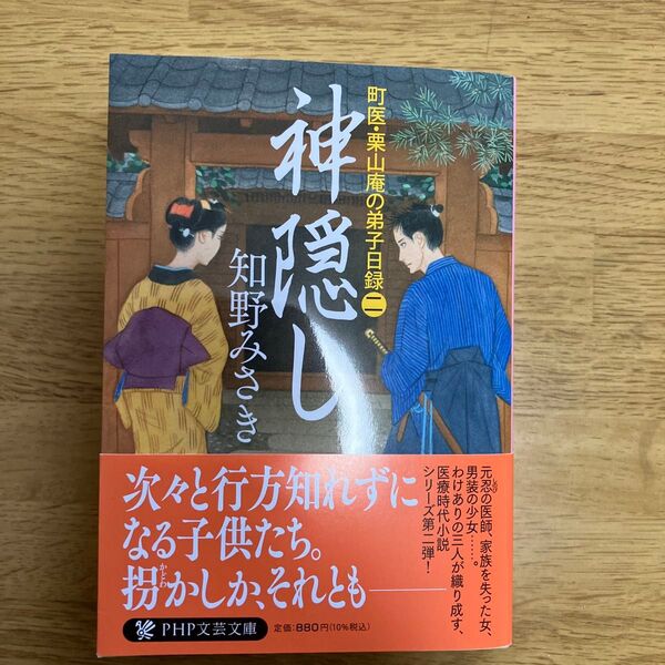 神隠し 町医・栗山庵の弟子日録(二) 時代小説