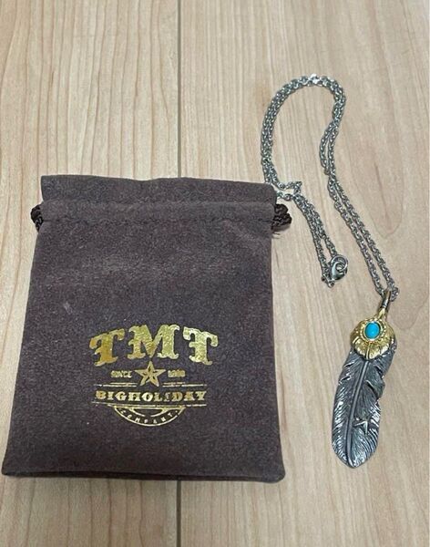 T.M.T ストーンフェザーネックレス(LARGE)